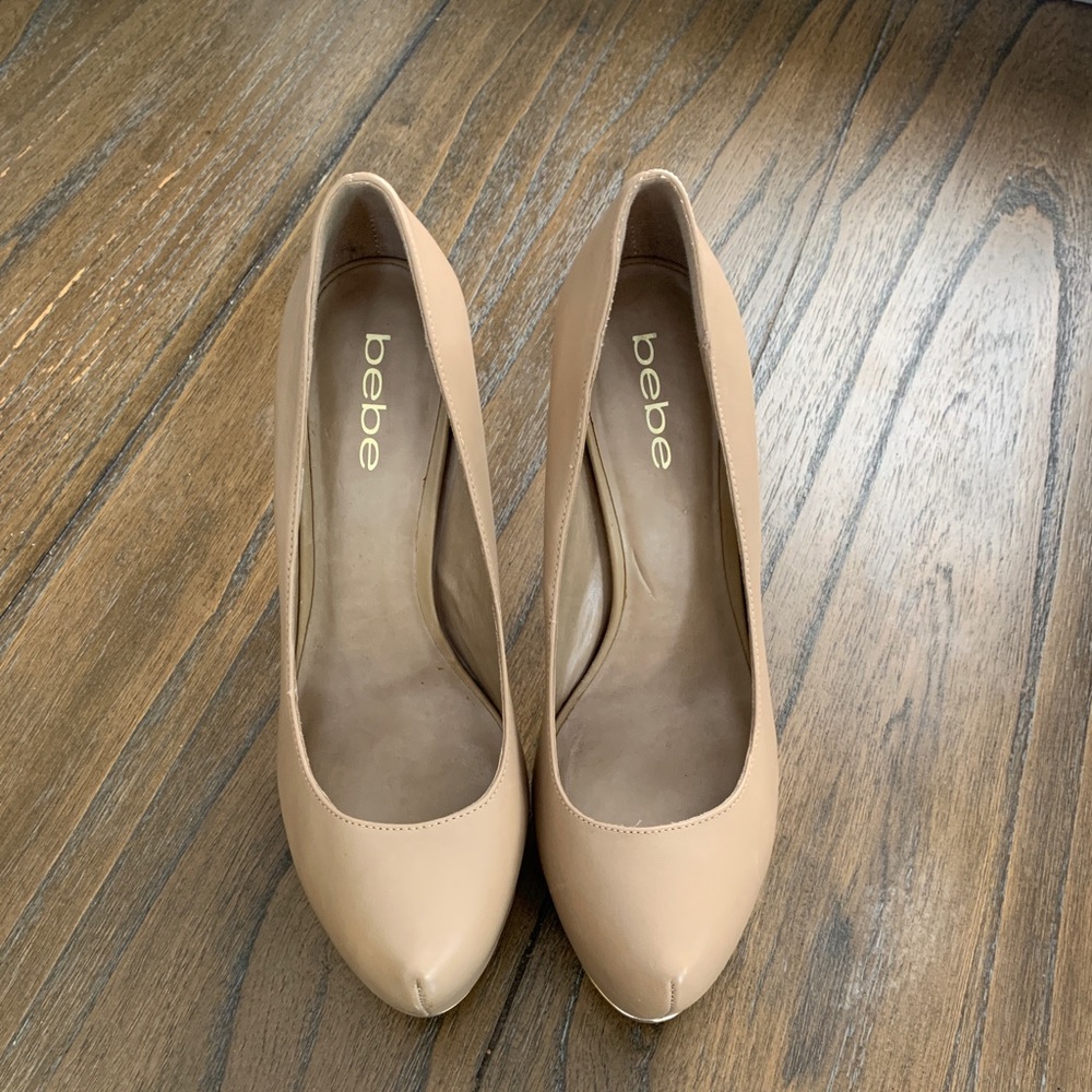 Bebe high platform heels